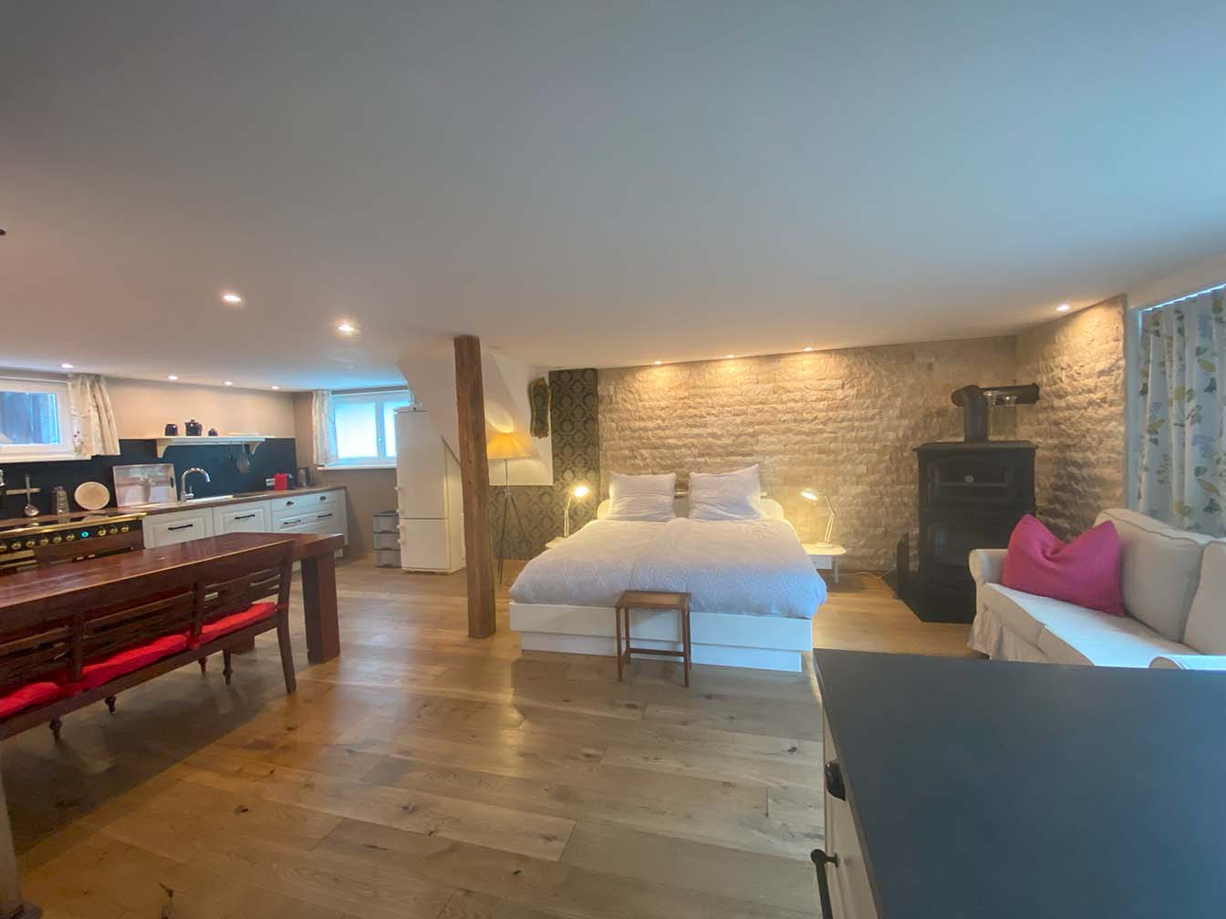 Seeweg Ferienwohnung von Innen